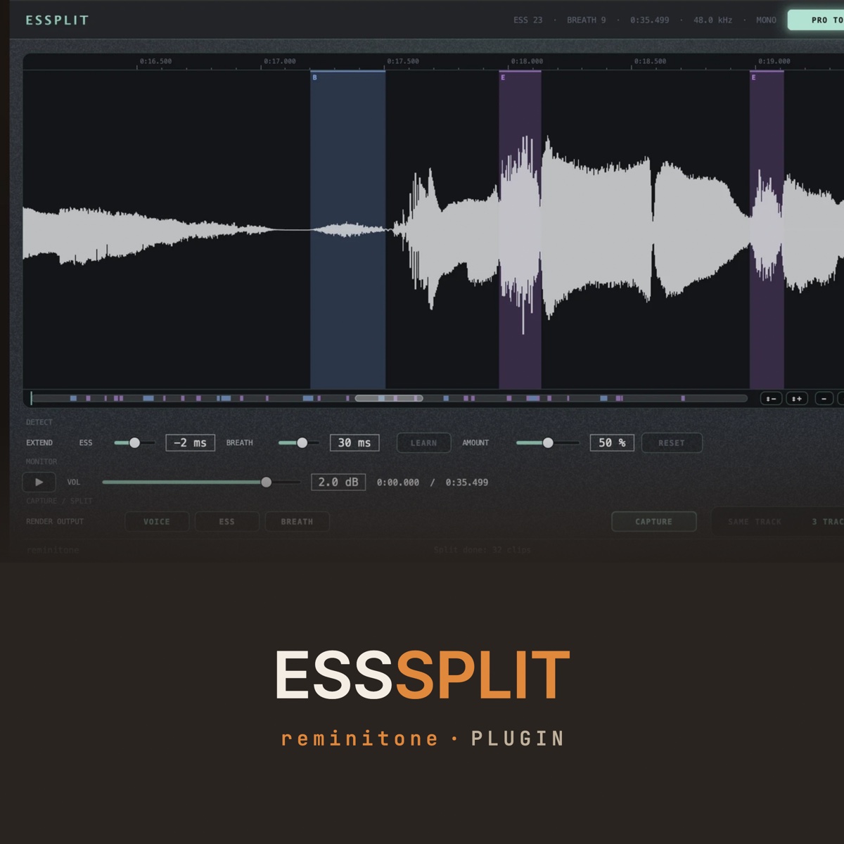 reminitone — ESSPLIT